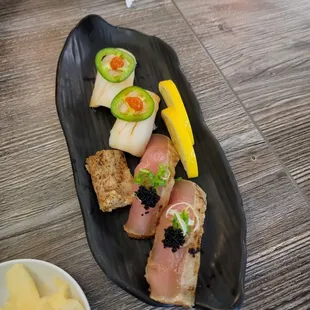 food, sushi, sashimi, sushi and sashimi