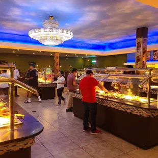 Buffet on a Friday Night