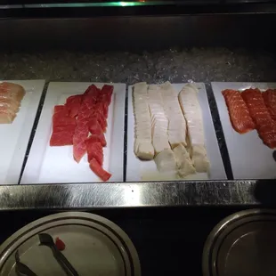 sushi, sushi and sashimi, sashimi, food
