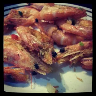 Salt &amp; pepper fried shrimp!