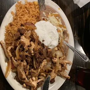 chorizo sausage and chicken