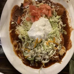 a dining member's meal of something tasty