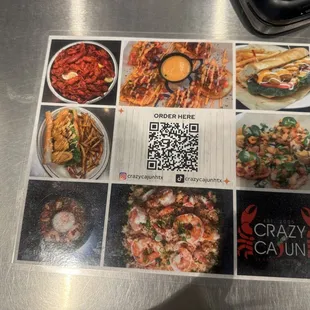 QR Menu to order