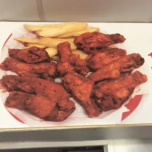 Hot wings!