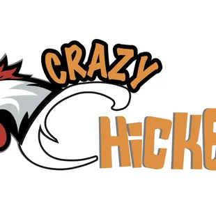 a chicken with the word crazy chicken