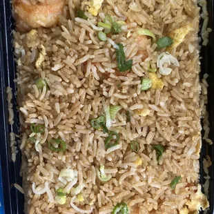 Shrimp fried rice