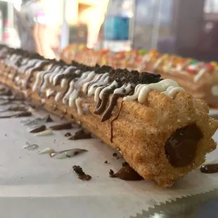 Nutella and white chocolate.   WOW