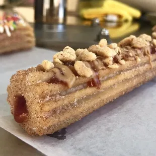 Peanut butter jelly churro.    Why not