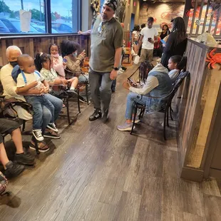 My family of 11. Hungry kids.
