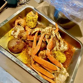 Crazy crab Seafood Combo