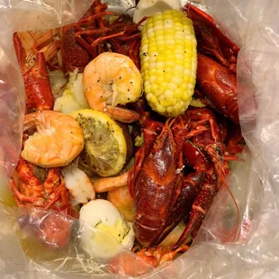 1 pound Crawfish &amp; 1 pound shrimp $21