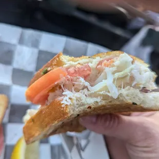 Crab Sandwich.