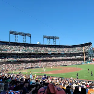10-2-21 San Diego Padres vs San Francisco Giants. View from section 103 row 27.
