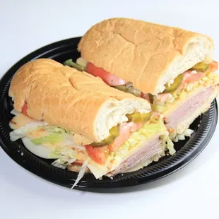 Ham &amp; Cheese Po Boy
