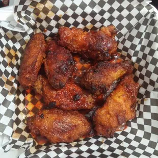 Honey Sriracha wings!