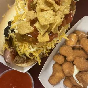 Fiesta with cheese curds