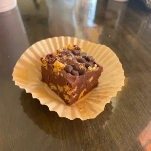 Chocolate chip fudge