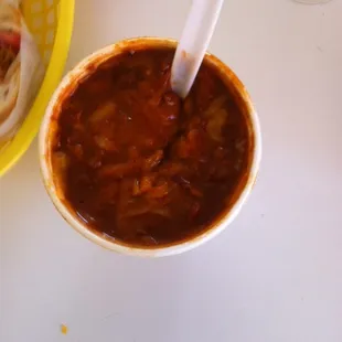 Cup of chili