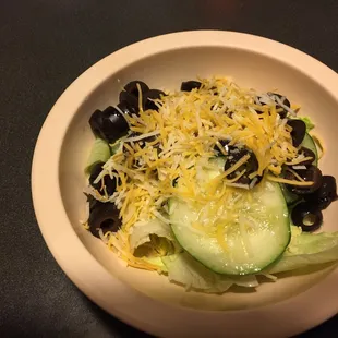 a bowl of salad