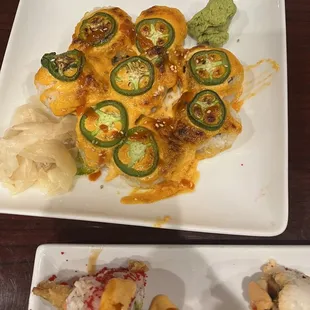 food, sushi and sashimi