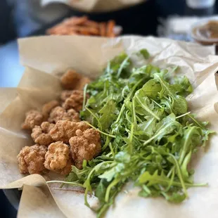 Fried calamari