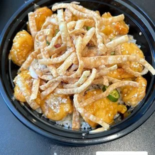Fried Shrimp Bowl