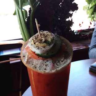 Bagel and lox bloody!