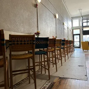 Seating from the back