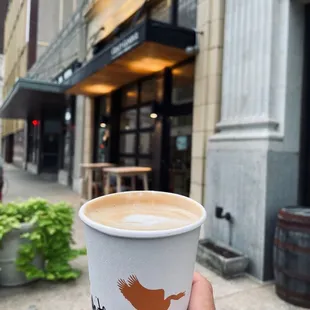 Flat white to start off a Friday.