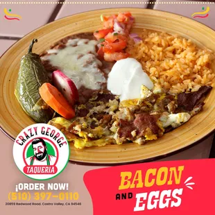 Try our Bacon and Eggs is a tasty and super delicious breakfast that comes together quickly and easily.