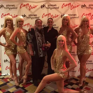 Me and the ladies, and yes I know the producer! Sexy Passionate!