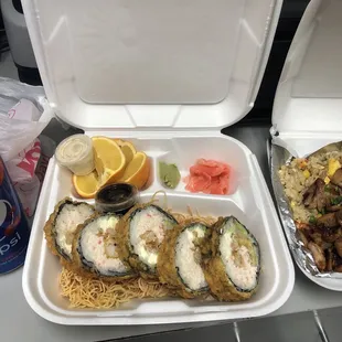 Creamy Shrimp Roll