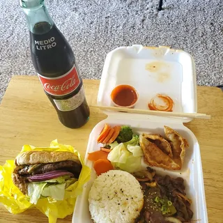 Spicy Pork Gyoza Bowl