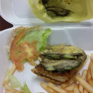 Crispy Chicken Burger Combo