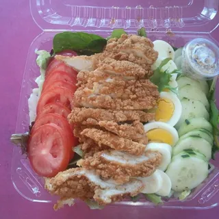 Chicken Strip Salad