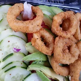 Crispy Calamari Salad
