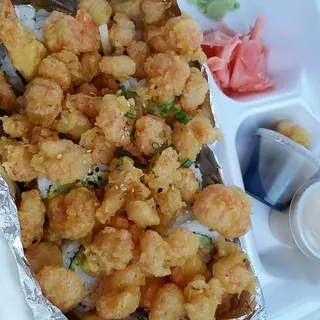 Popcorn Shrimp Roll