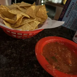 Chips and 8 oz. Mild Salsa