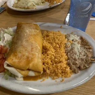 California Burrito Dinner