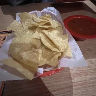 Chips and 8 oz. Mild Salsa