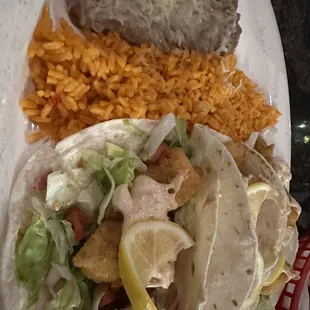 Fish Taco Dinner