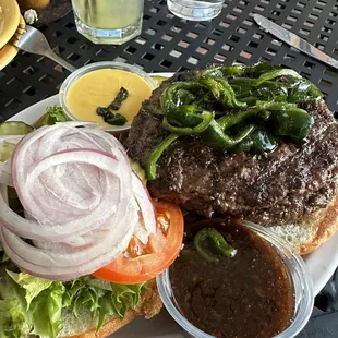 burgers, food, burger