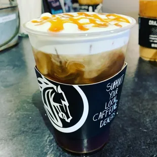 Caramel Cream Cold Foam