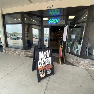 The front door to the new Crazy Horse Coffee 2!