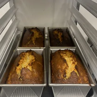 Banana bread fresh out of the oven!