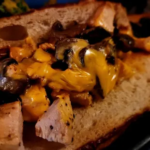 Chicken cheese steak