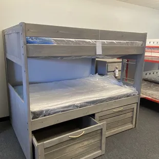 44 wood driftwood with storage crates