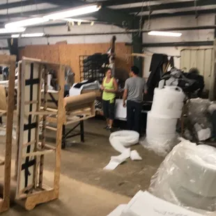 Visit to the manufacturing plant