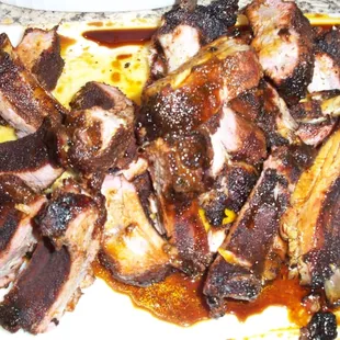 Some of the Baby Back Ribs they made a few weeks ago - Delicious!