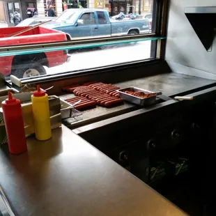 sushi and sashimi, interior